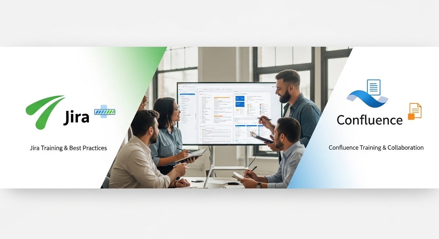 Banner szkolenia Atlassian Jira i Confluence